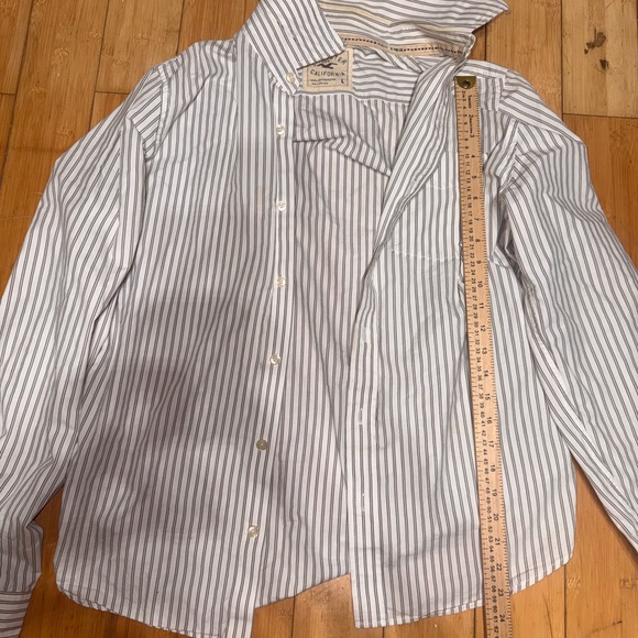 Hollister Other - Hollister White and Black Striped Casual Button Down Shirt